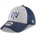 Men's Los Angeles Rams New Era Heather Gray/Royal 2018 NFL Sideline Road Official 39THIRTY Flex Hat 3058257
